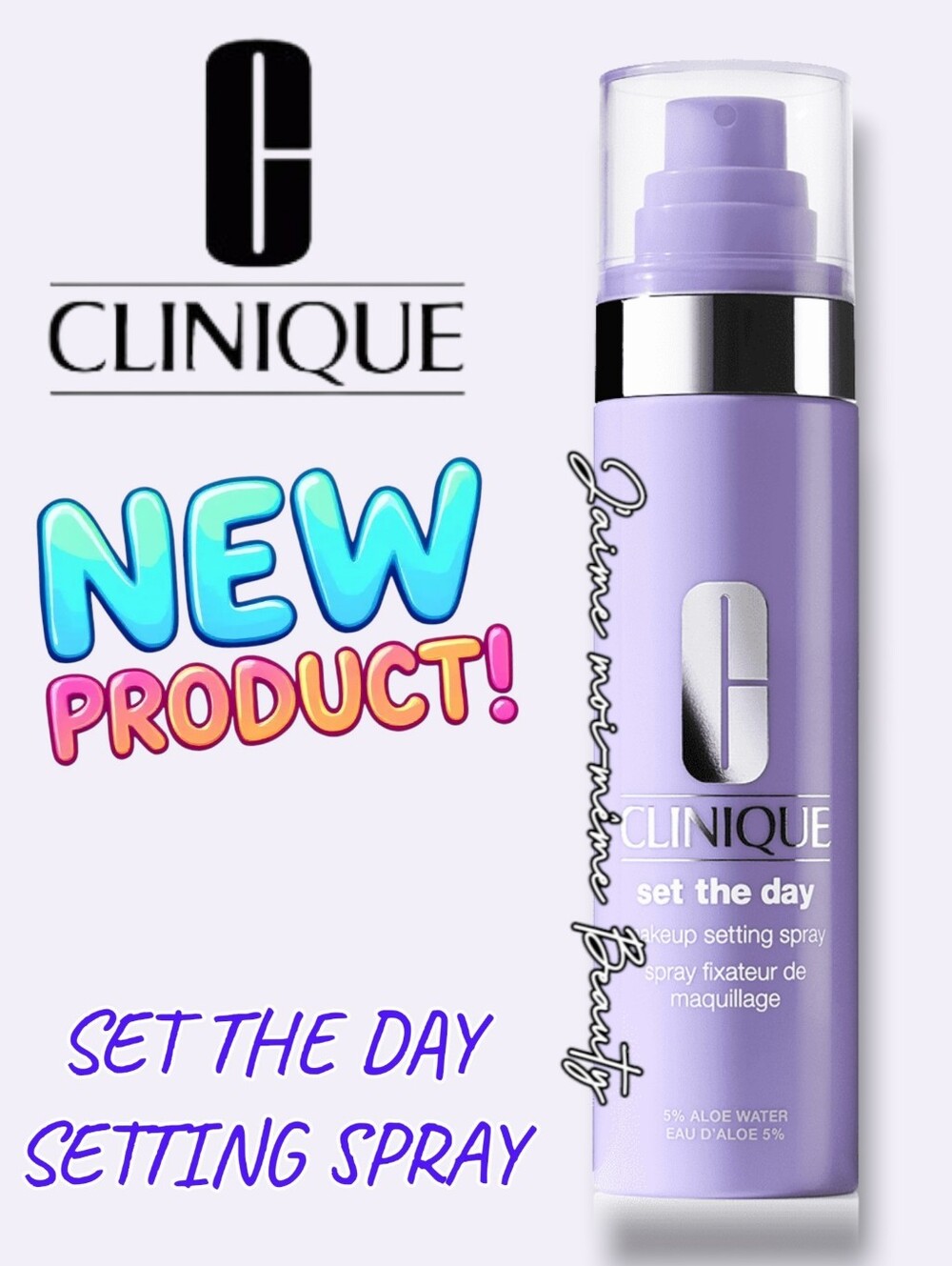 Clinique Set The Day Long Wear Makeup Setting Spray — New